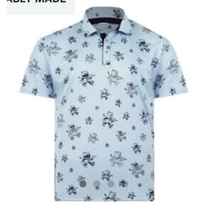 Swannies Golf Men’s Bill Polo-Lt. Blue-2XL NWT
